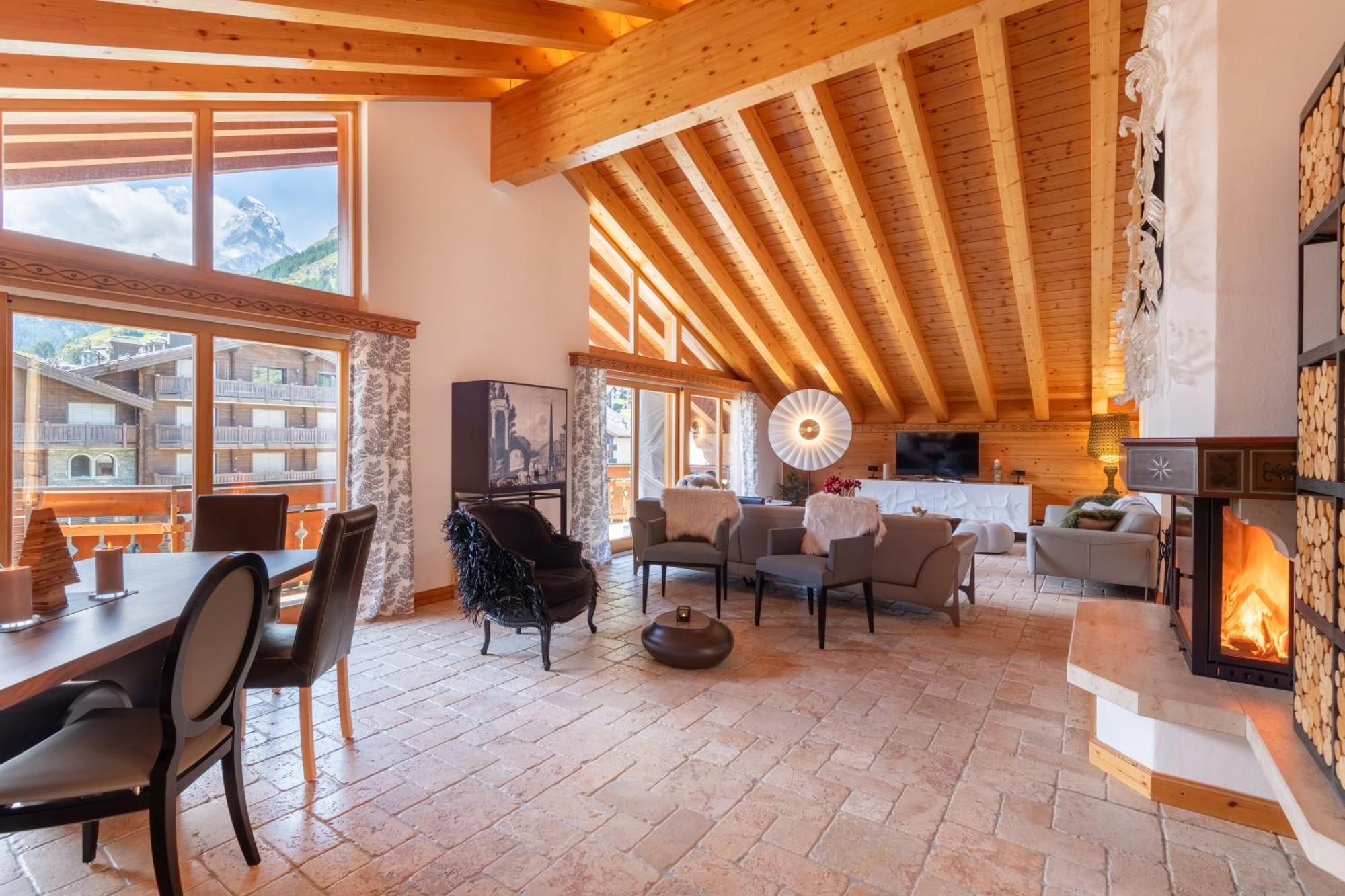 Luxury Chalets & Apartments By Mountain Exposure Цермат Стая снимка