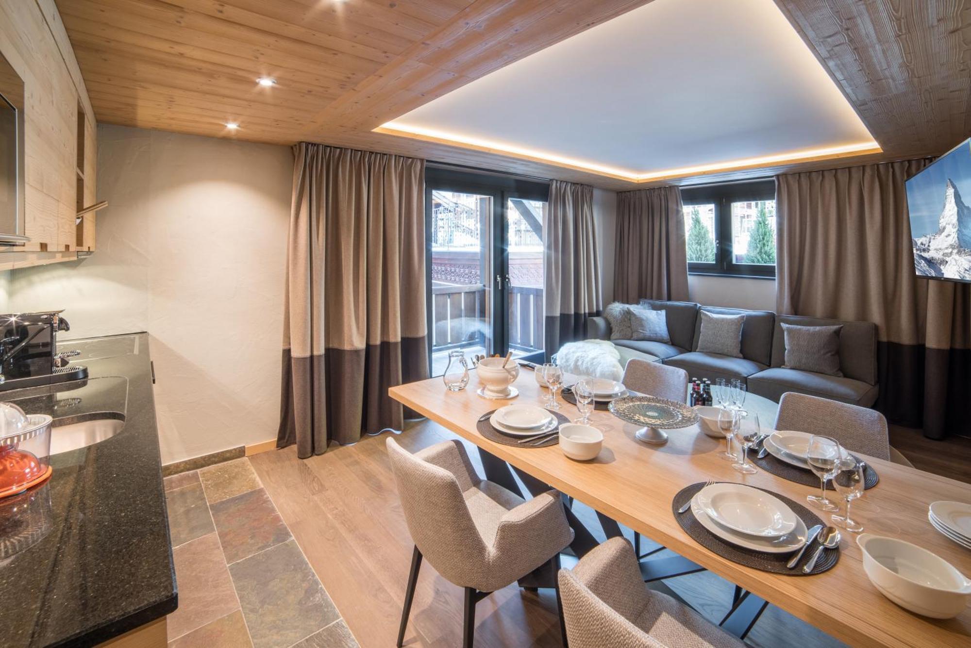 Luxury Chalets & Apartments By Mountain Exposure Цермат Стая снимка